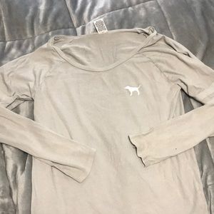 VS PINK LONG SLEEVE TOP *FLOWY*